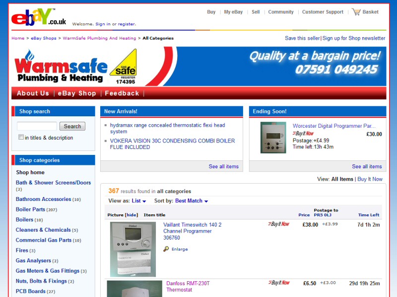 A styled and branded template for your eBay shop front can dramatically increase sales