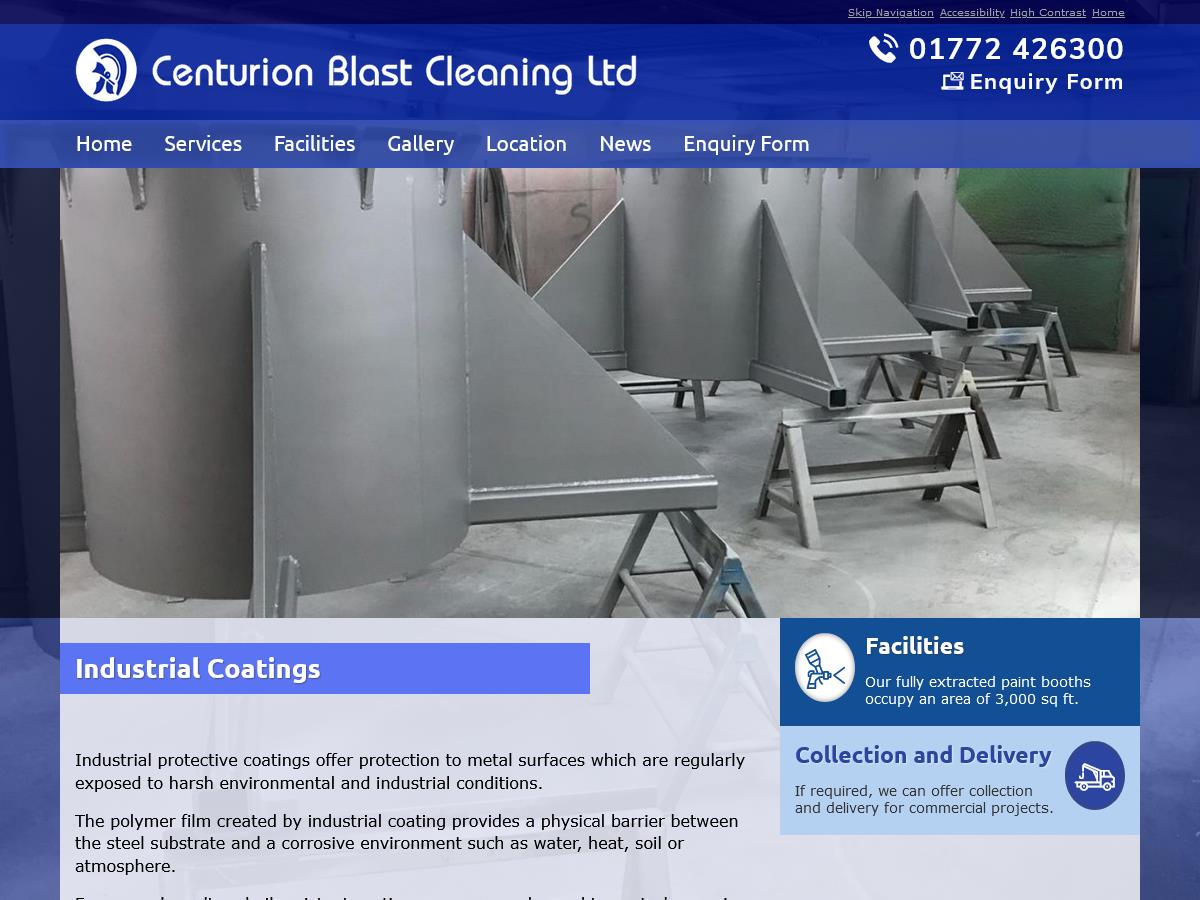 Link - Testimonial, Centurion Blast Cleaning Ltd, Leyland