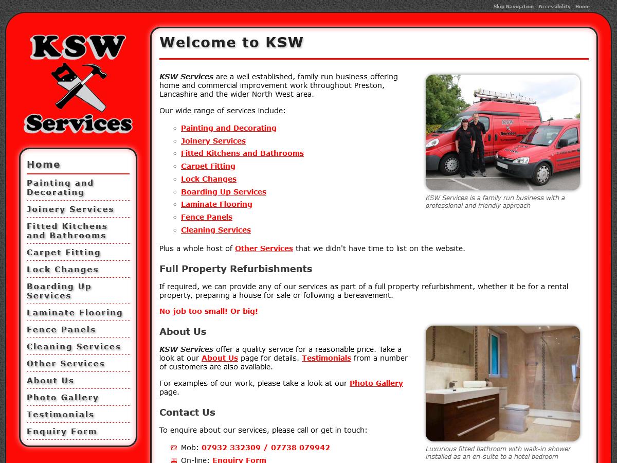 Link - Testimonial, KSW Services, Penwortham